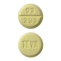 Carbidopa and levodopa 25 mg / 100 mg TEVA 93 293