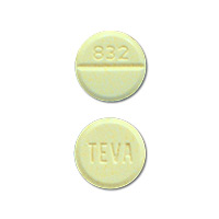 generic klonopin teva 832 pill yellow