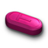 Pill T Pink Capsule/Oblong is Diphenhydramine Hydrochloride