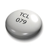 Pill TCL 079 White Round is Sennosides (sugar coated)