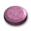Pill TCL 108 Pink Round is Bismuth Subsalicylate (Chewable)