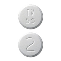 Acetaminophen and codeine phosphate 300 mg / 15 mg TV 50 2