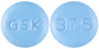 Paroxetine hydrochloride controlled-release 37.5 mg GSK 37.5