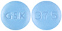 Paroxetine hydrochloride controlled-release 37.5 mg GSK 37.5