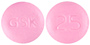 Paxil CR 25 mg GSK 25