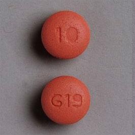 Felodipine extended release 10 mg G19 10