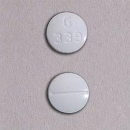 Sulfamethoxazole and trimethoprim 400 mg / 80 mg G 339