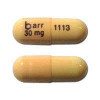 Phentermine hydrochloride 30 mg barr 30 mg 1113