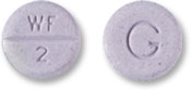 Warfarin sodium 2 mg WF 2 G