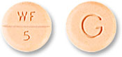 Warfarin sodium 5 mg WF 5 G
