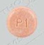 Pill WATSON P1 Orange Round is Necon 1/50