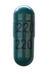 Cephalexin monohydrate 250 mg 220 220