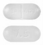 Acetaminophen and hydrocodone bitartrate 300 mg / 7.5 mg BP 649 7.5
