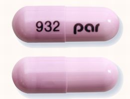 Pill 932 par Purple Capsule/Oblong is Amlodipine Besylate and Benazepril Hydrochloride