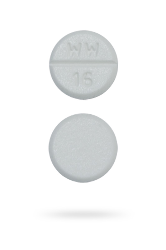 Pill WW 15 White Round is Glycopyrrolate