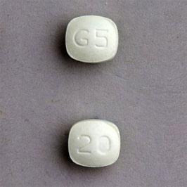 Pravastatin sodium 20 mg G5 20
