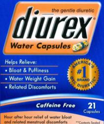 Pill ALVA Clear Capsule/Oblong is Diurex Water Capsules