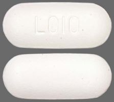 Pill L010 White Capsule/Oblong is Acetaminophen