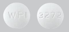 Pill WPI 3272 White Round is Famciclovir