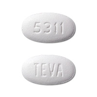 Ciprofloxacin hydrochloride 250 mg TEVA 5311