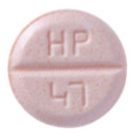 Hydrochlorothiazide 25 mg HP 47