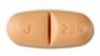 Pill J 234 Orange Oval is Oxcarbazepine