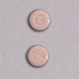 Pill G 316 Peach Round is Briellyn