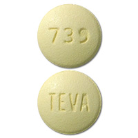 Donepezil hydrochloride 10 mg TEVA 739