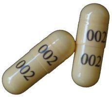 Pill 002 002 Orange Capsule-shape is Potassium Chloride Extended Release