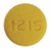Pill M 1215 Yellow Round is Levofloxacin