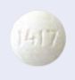 Pill LCI 1417 White Round is Buffered Salt