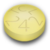Pill TCL 242 Yellow Round is Chlorpheniramine Maleate 