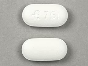 Glyburide and metformin hydrochloride 1.25 mg / 250 mg R 751