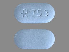 Glyburide and metformin hydrochloride 5 mg / 500 mg R 753