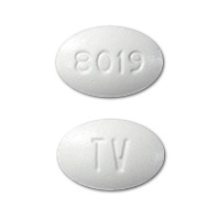 Pramipexole dihydrochloride 0.75 mg TV 8019