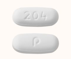 Levetiracetam extended release 500 mg P 204