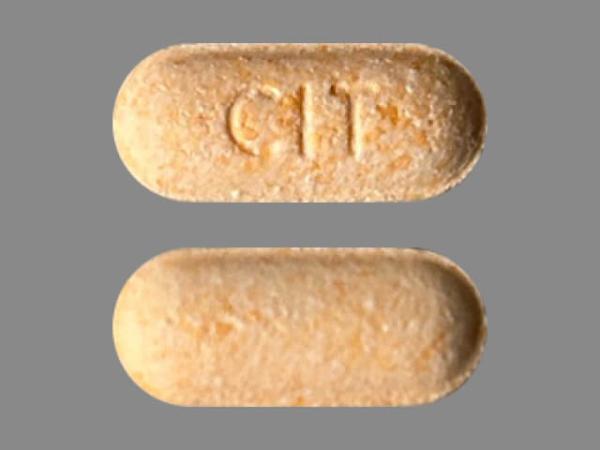 Pill CIT Orange Capsule/Oblong is Citrucel