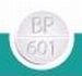 Pill BP 601 White Round is Glycopyrrolate 