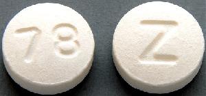 Pill Z 78 White Round is Galantamine Hydrobromide