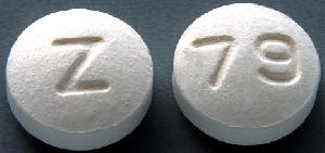 Pill Z 79 White Round is Galantamine Hydrobromide