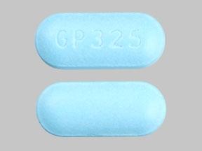 Acetaminophen and diphenhydramine hydrochloride 500 mg / 25 mg GP 325