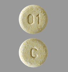 Risperidone (orally disintegrating) 0.5 mg C 01