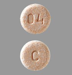 Risperidone (orally disintegrating) 3 mg C 04
