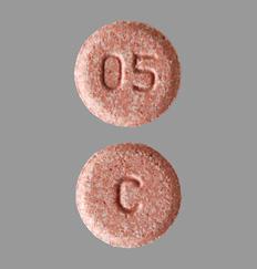 Risperidone (orally disintegrating) 4 mg C 05