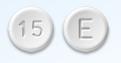 Pill E 15 White Round is Opana ER