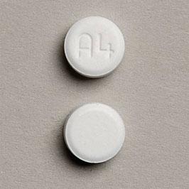 Pill A4 White Round is Alyacen 7/7/7