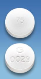 Diclofenac sodium and misoprostol 75 mg / 200 mcg G 0029 75