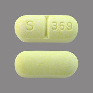 Hydrochlorothiazide and metoprolol tartrate 50 mg  / 100 mg S 369