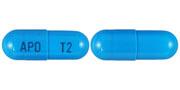 Tizanidine hydrochloride 2 mg APO T2