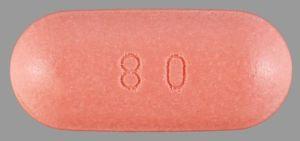 Simvastatin 80 mg B 304 80
